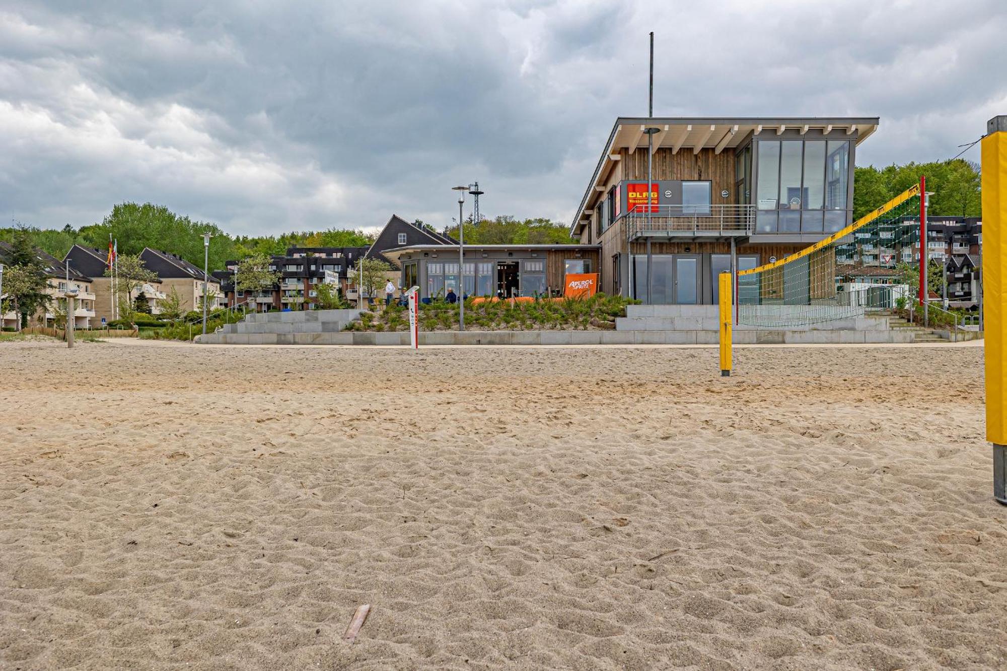 Fewo1846 - Strandresidenz Wassersleben Nele - Studioapartment Mit Balkon Und Meerblick Harrislee Exterior foto