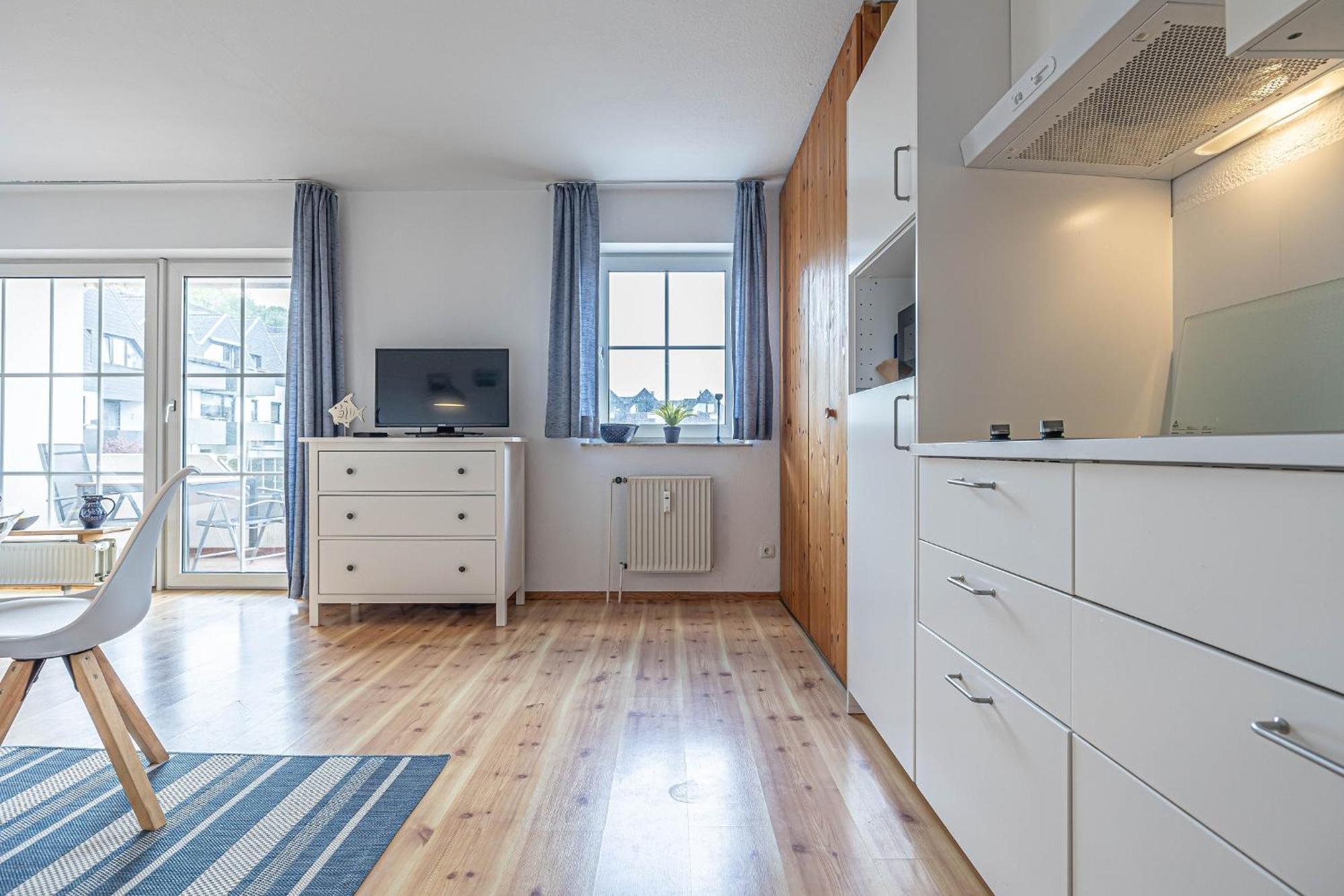 Fewo1846 - Strandresidenz Wassersleben Nele - Studioapartment Mit Balkon Und Meerblick Harrislee Exterior foto